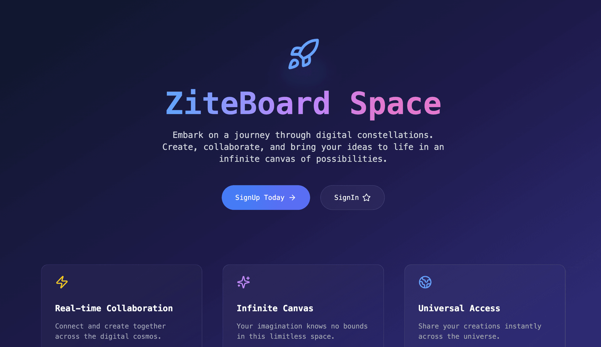 ZiteBoard - A Collaborative Whiteboard